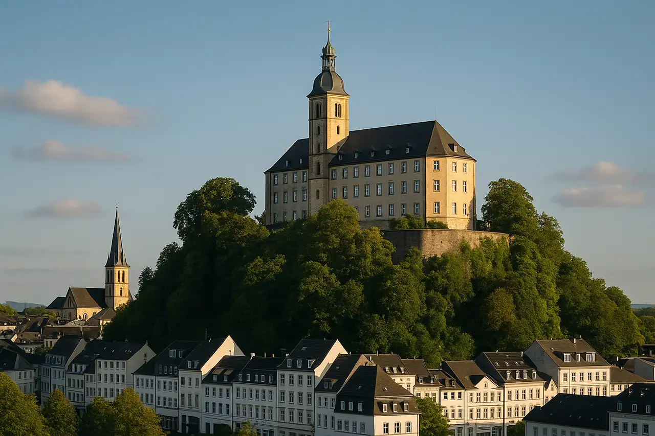 Stadtbild von Siegburg